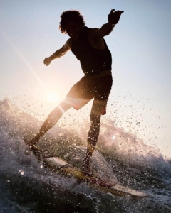 wakesurf dans les landes 